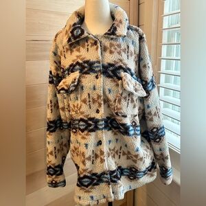 Streetwear Society, size medium, Sherpa, multiple colors, two front pockets